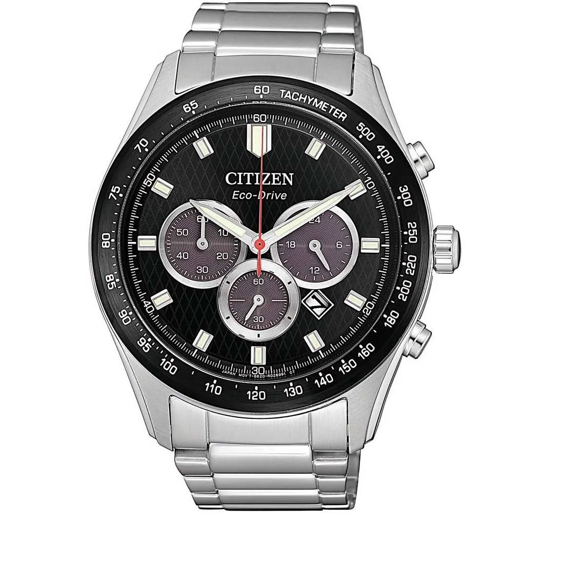 Citizen Eco Drive Chronograph Silver Watch CA4454-89E