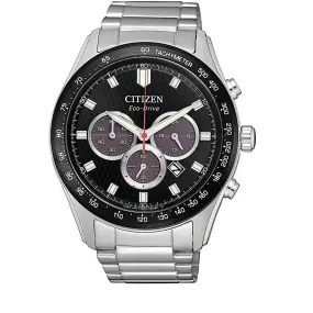 Citizen Eco Drive Chronograph Silver Watch CA4454-89E