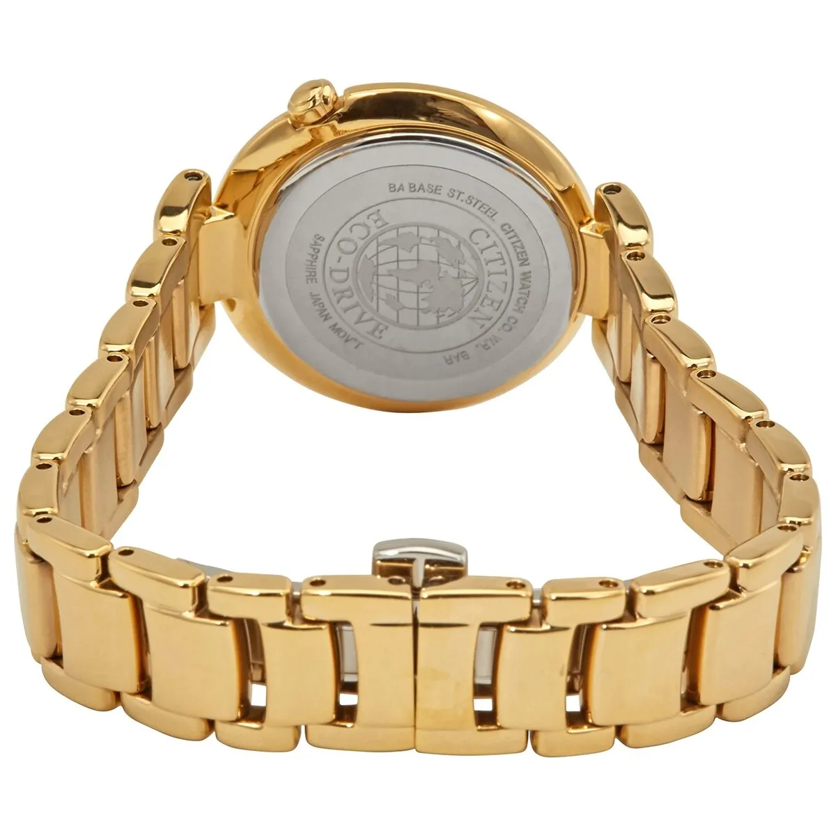 Citizen Eco-Drive Mother of Pearl Crystal Dial Ladies Watch EM0336-59D