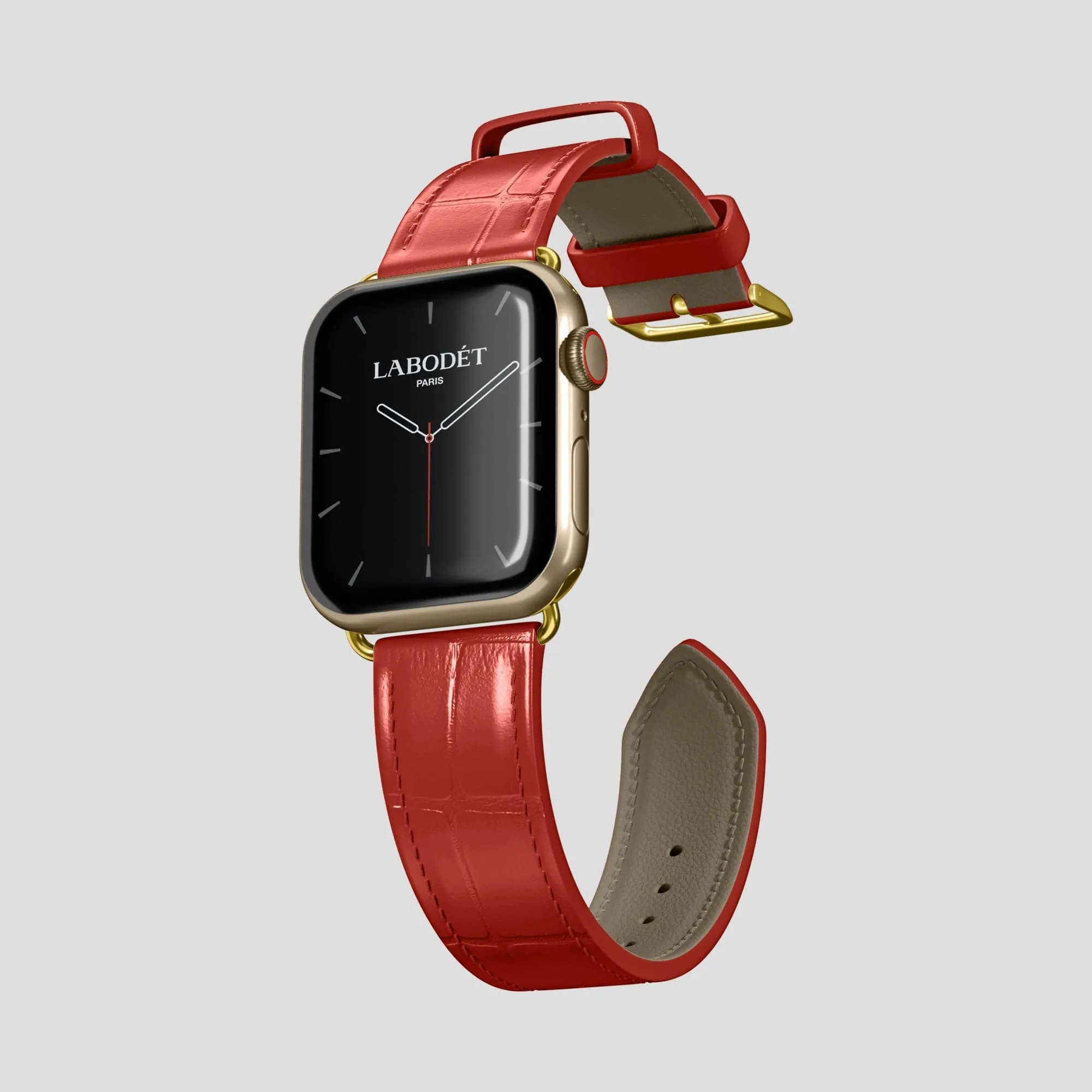 Classic Strap For Apple Watch 44mm In Alligator