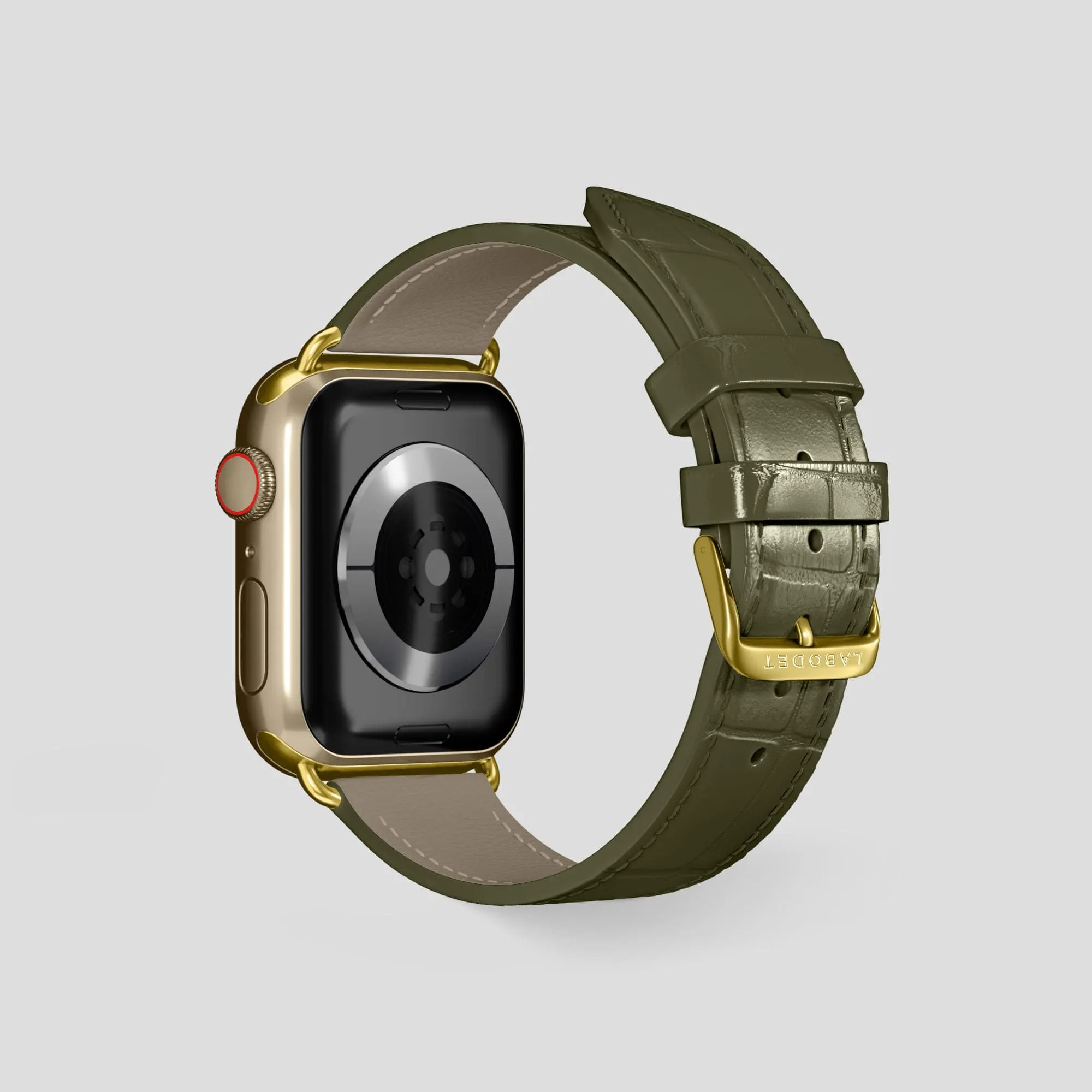 Classic Strap For Apple Watch 44mm In Alligator