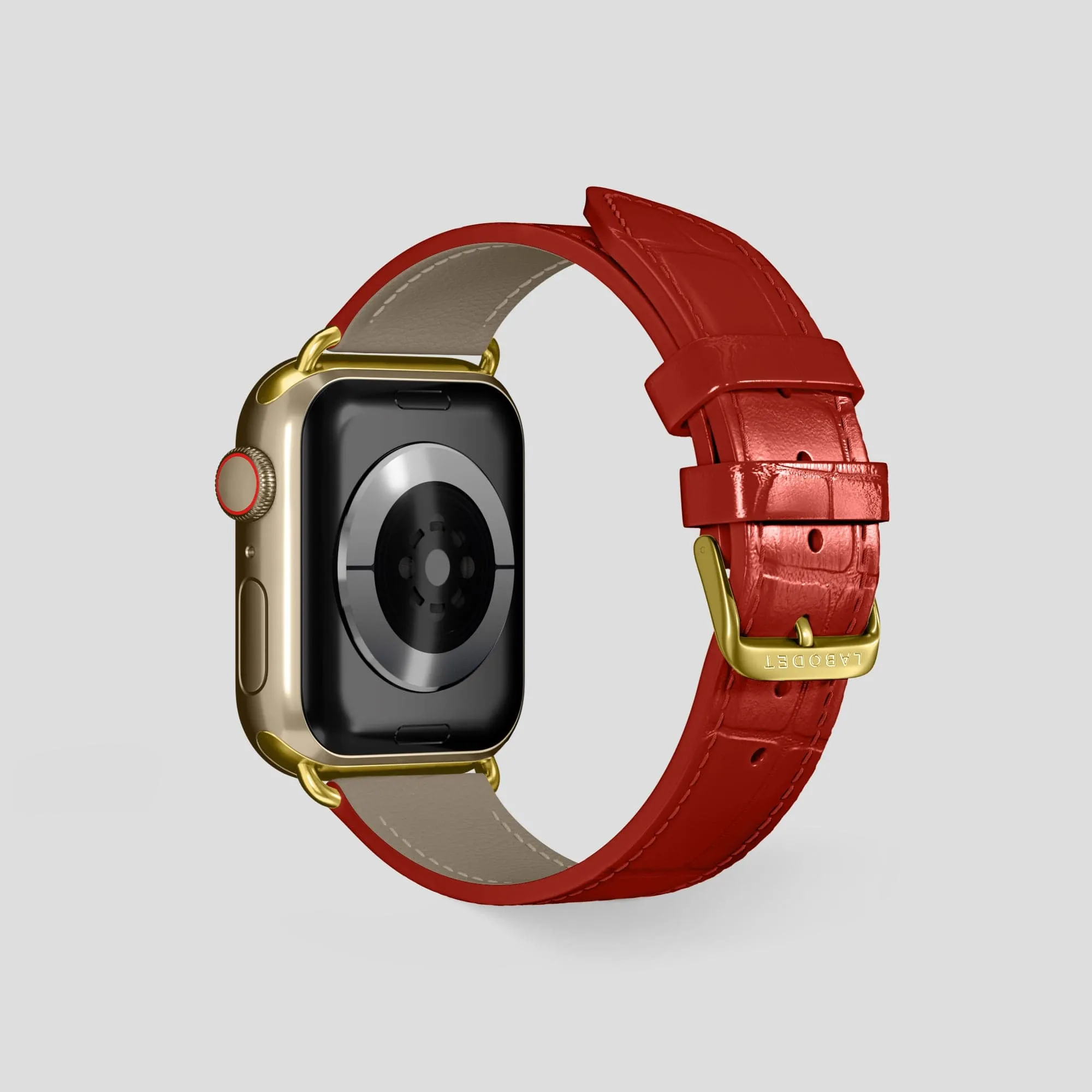 Classic Strap For Apple Watch 44mm In Alligator