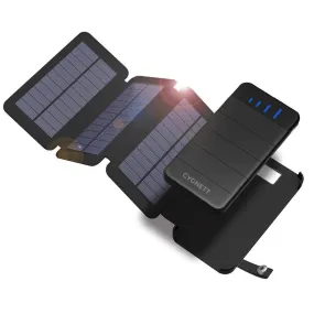 Cygnett ChargeUp Explorer 8K mAh Power Bank   Solar Panels - Black