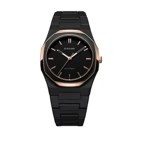 D1 Milano POLYCARBON Black Dial Quartz Analog Watch - For Gents PCBU14