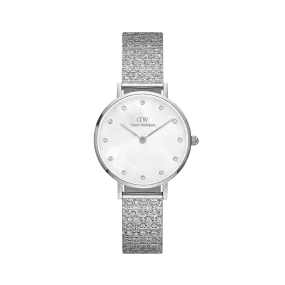 Daniel Wellington Petite 28 Lumine Silver Mother of Pearl White Watch