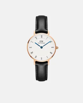 Daniel Wellington Petite Roman Numerals 28 Sheffield RG White Watch