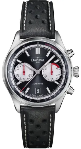 Davosa Newton Pilot Rally Chronograph Black Limited Edition