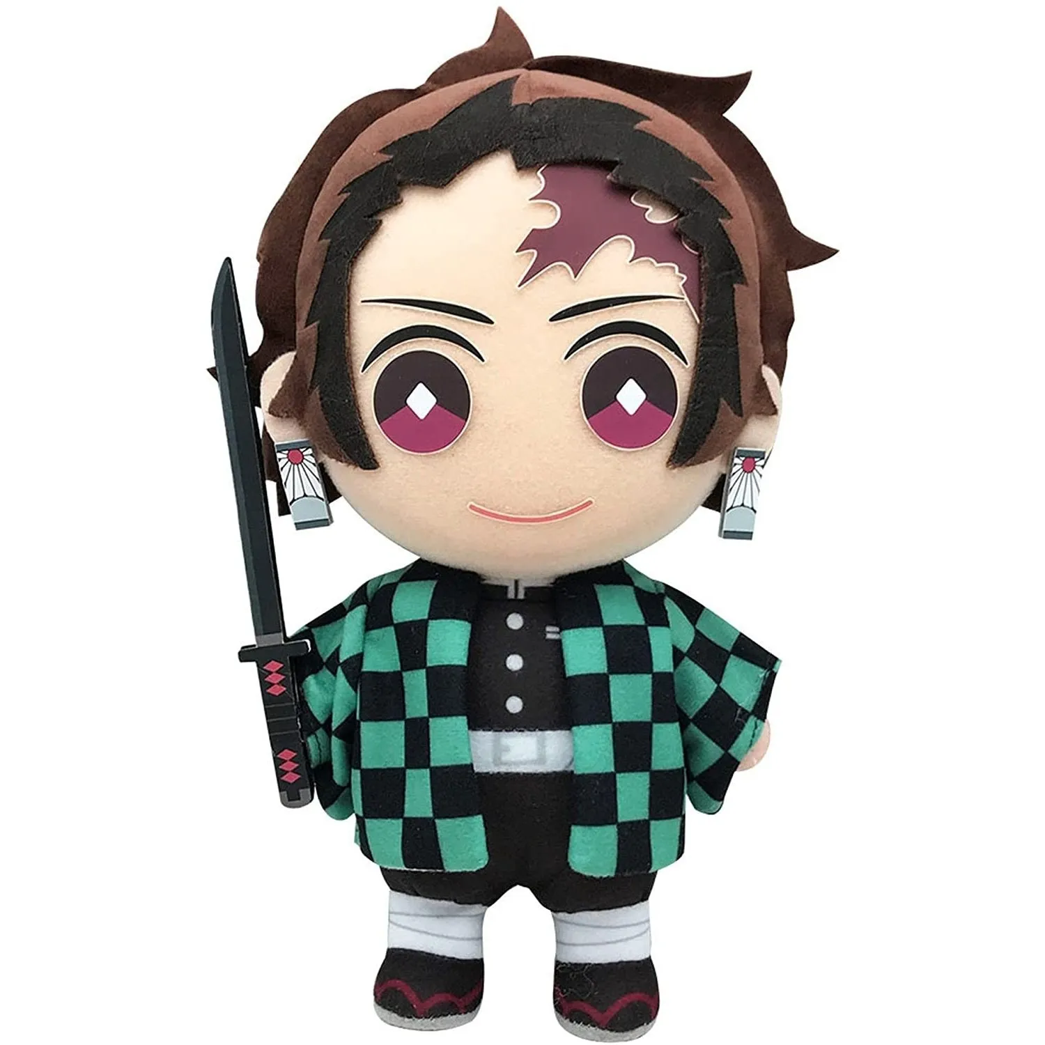 Demon Slayer - Tanjiro Kamado Plush 8" Great Eastern Entertainment