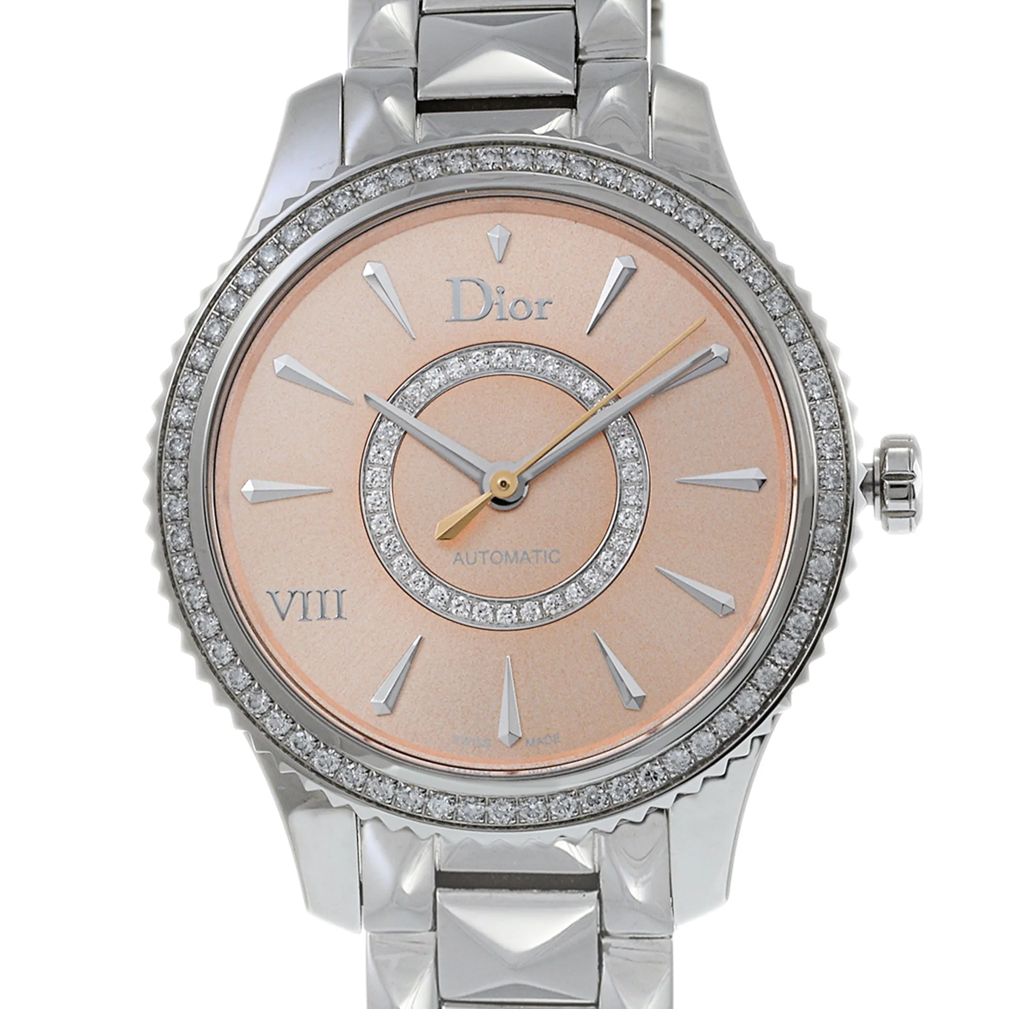 Dior Montaigne CD152510M002 Diamond Dial Watch