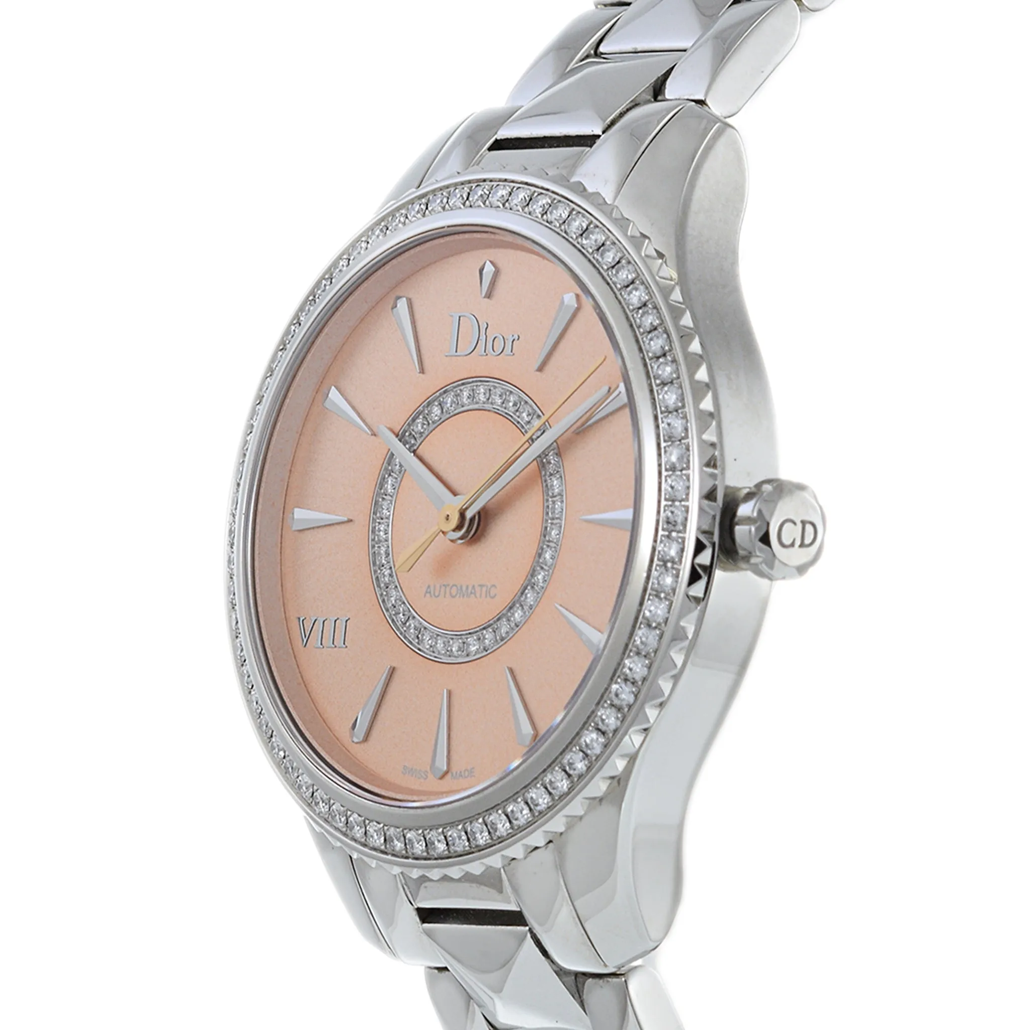 Dior Montaigne CD152510M002 Diamond Dial Watch
