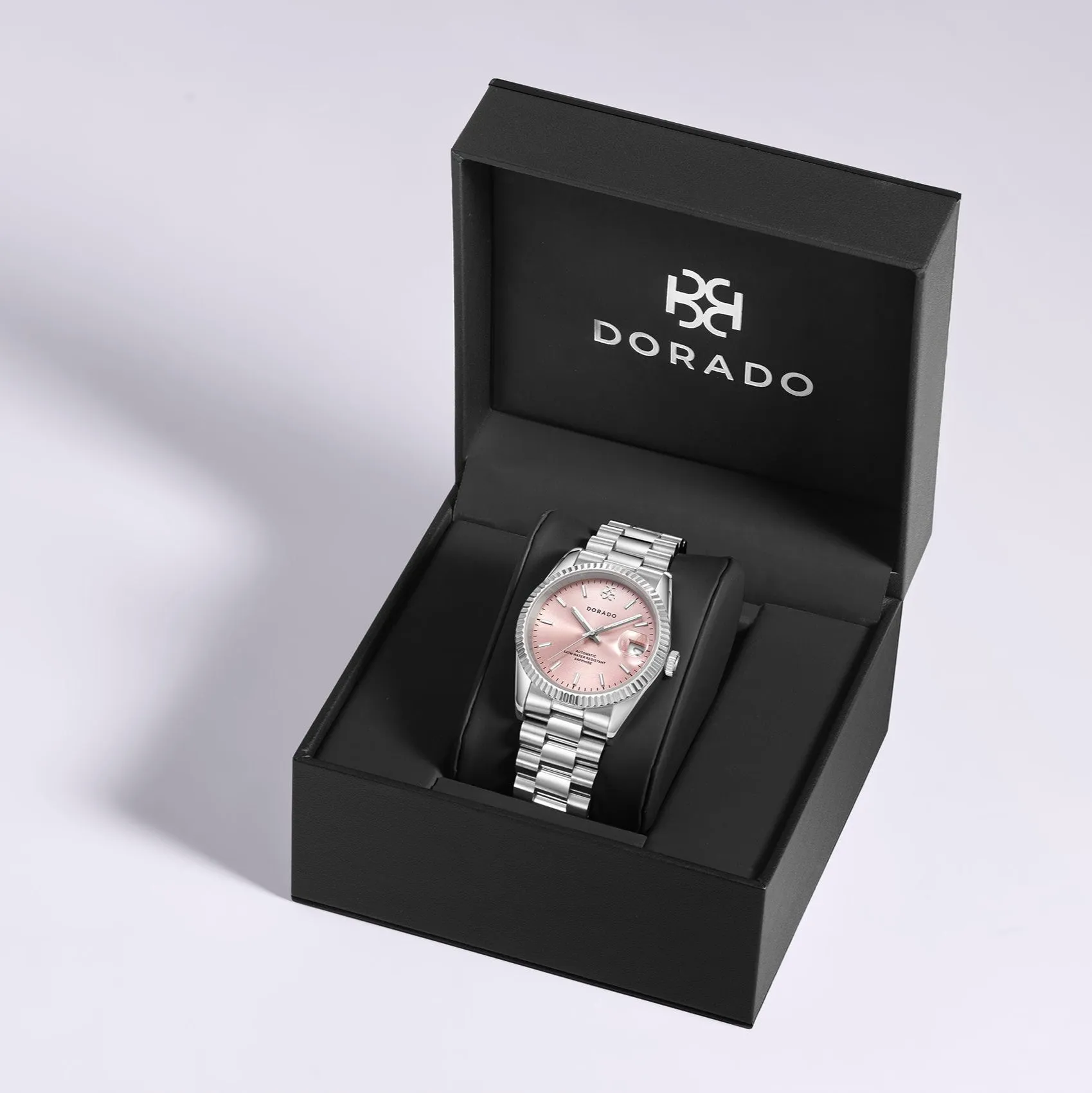 DORADO Silver Classic Watch - Pink