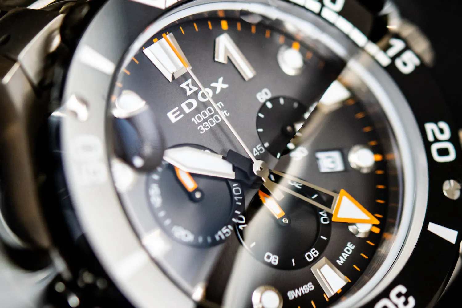 Edox CO-1 Chrono Quartz Titanium