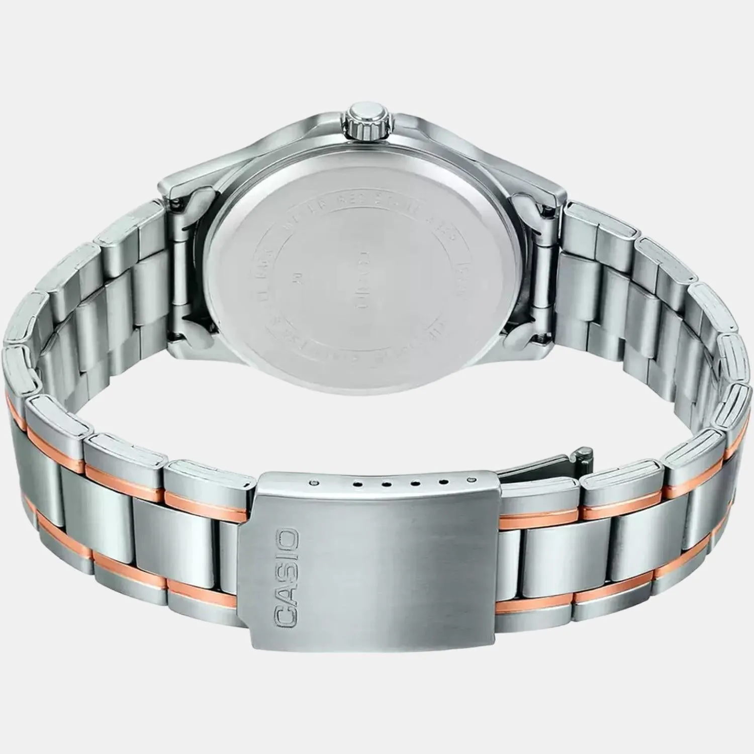 Enticer Men's Analog Stainless Steel Watch A1771 - MTP-1381HRG-9AVIF