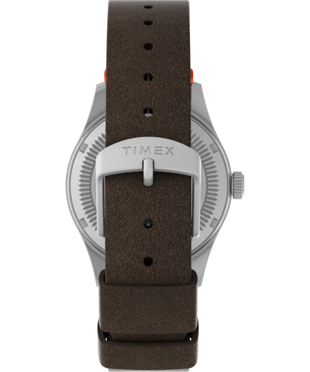 Expedition Field Solar 36mm Eco-Friendly Leather Strap Watch