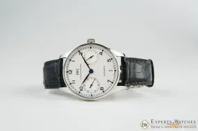 Factory Serviced IWC Portugieser 7 Days Power Reserve Automatic Watch IW500107