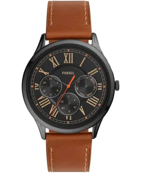 Fossil FS5702 Pierce Brown Leather Strap Men Watches Lexor Miami