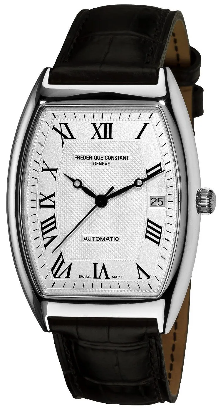 Frederique Constant Art Deco Silver Dial Automatic Men's Watch FC-303M4T26