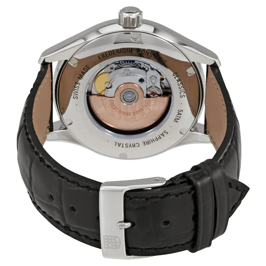 Frederique Constant Classic GMT Automatic Silver Dial Men's Watch FC-350MC5B6