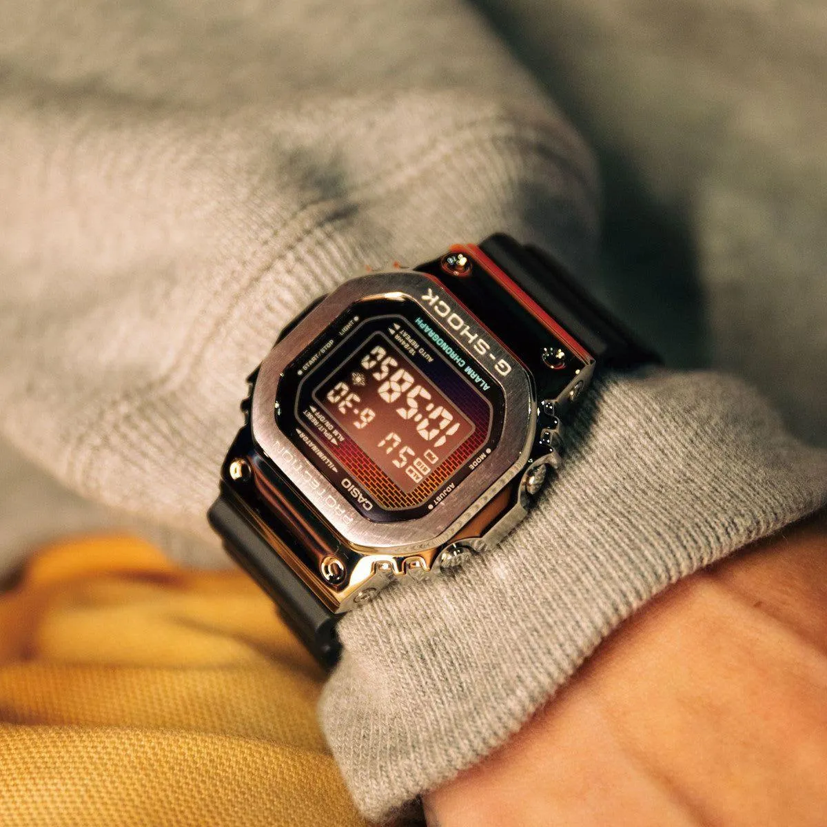 G-SHOCK Mod. THE ORIGIN METAL COVERED -  RAINBOW BRICK WALL SERIE