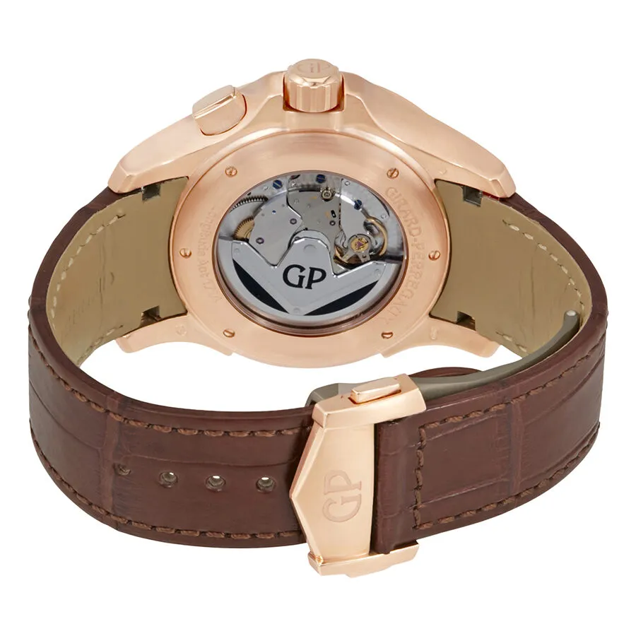 Girard Perregaux Traveller Beige Dial Men's GMT Watch 49655-52-133-BBBA