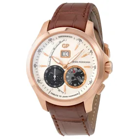 Girard Perregaux Traveller Beige Dial Men's GMT Watch 49655-52-133-BBBA