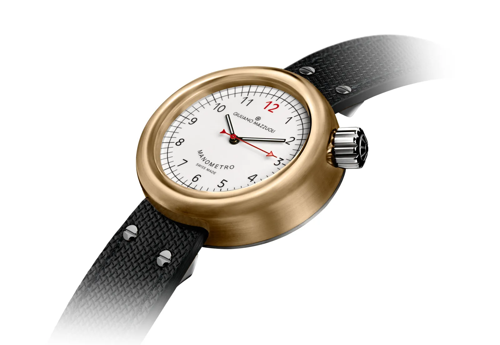 Giuliano Mazzuoli Manometro Bronze White