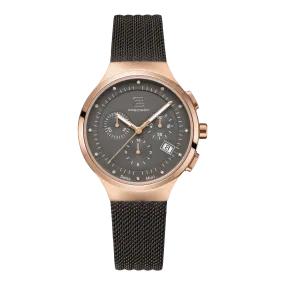 Glock Precision Black & Rose Chronograph GW-17-2-18