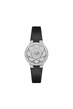 graff icon 32mm 18kt white gold ladies watch