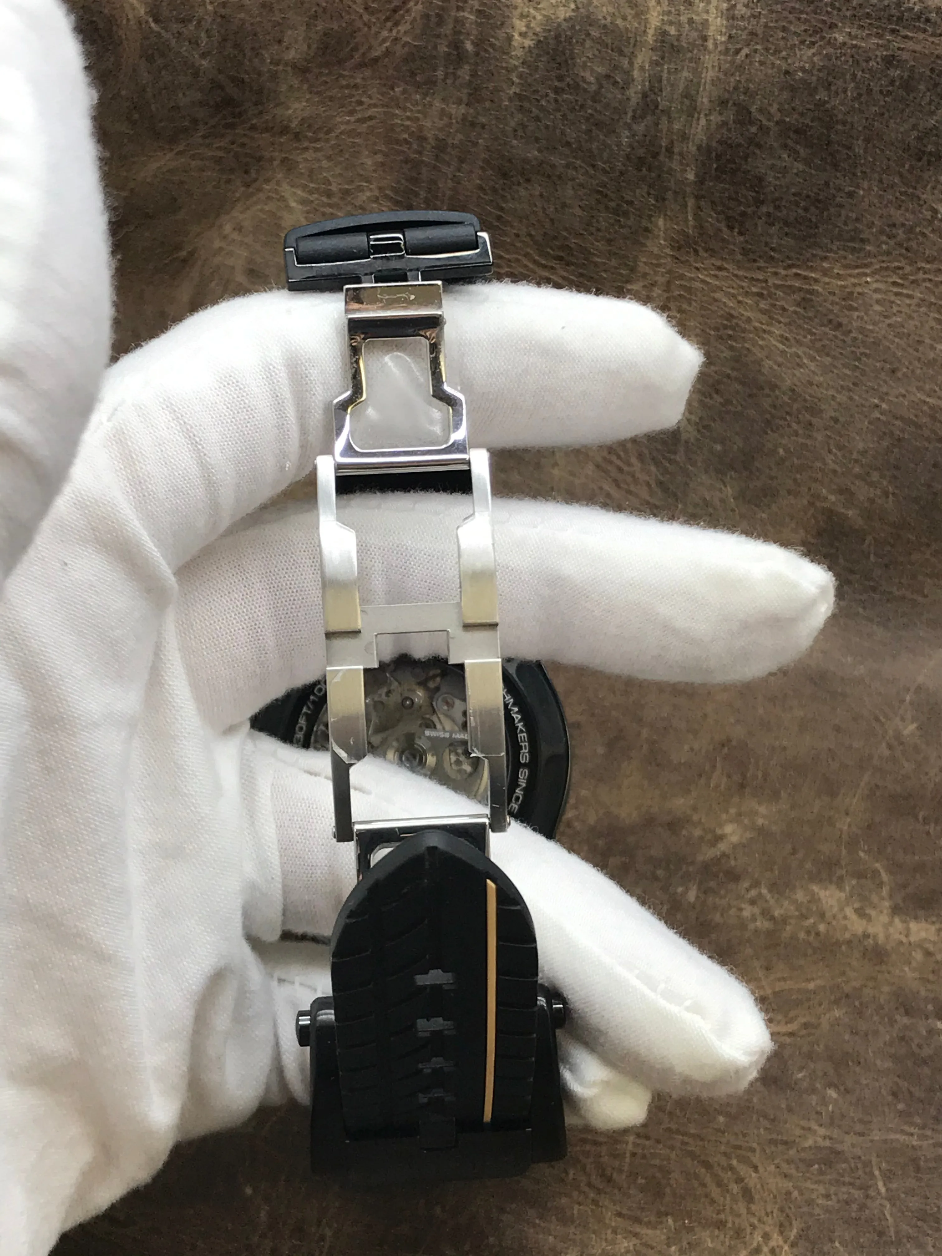 Graham  Silverstone RS Skeleton L.E 250pcs 2STAB.B09A Black Dial Automatic Men's Watch