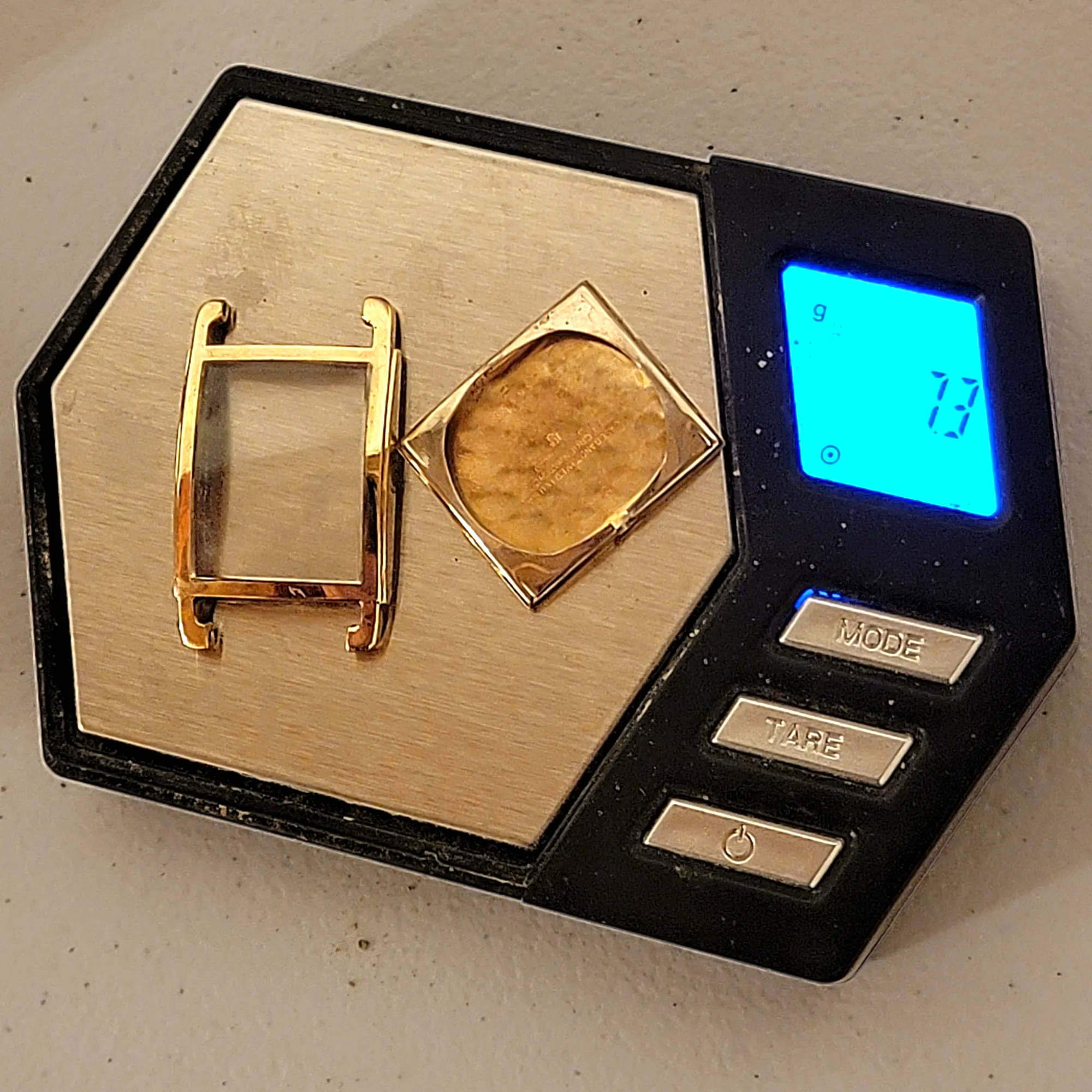 GRUEN Veri-Thin Precision Watch 14K GOLD 17 Jewels Cal. 430