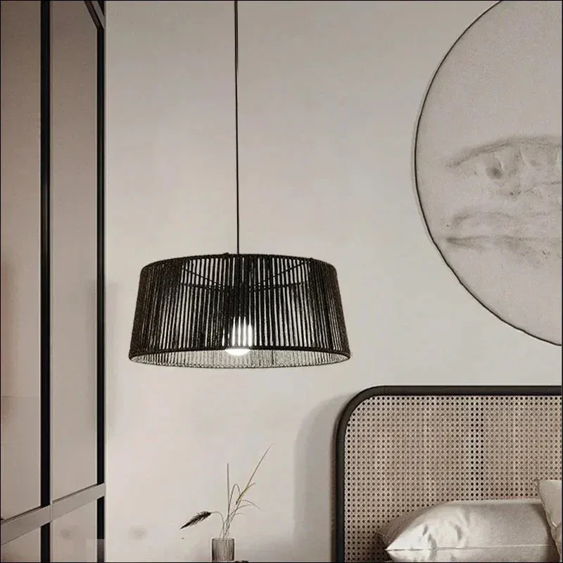 Handmade Woven Pendant Lamp
