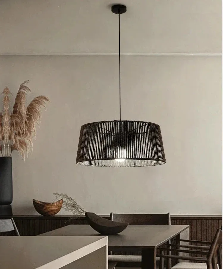 Handmade Woven Pendant Lamp