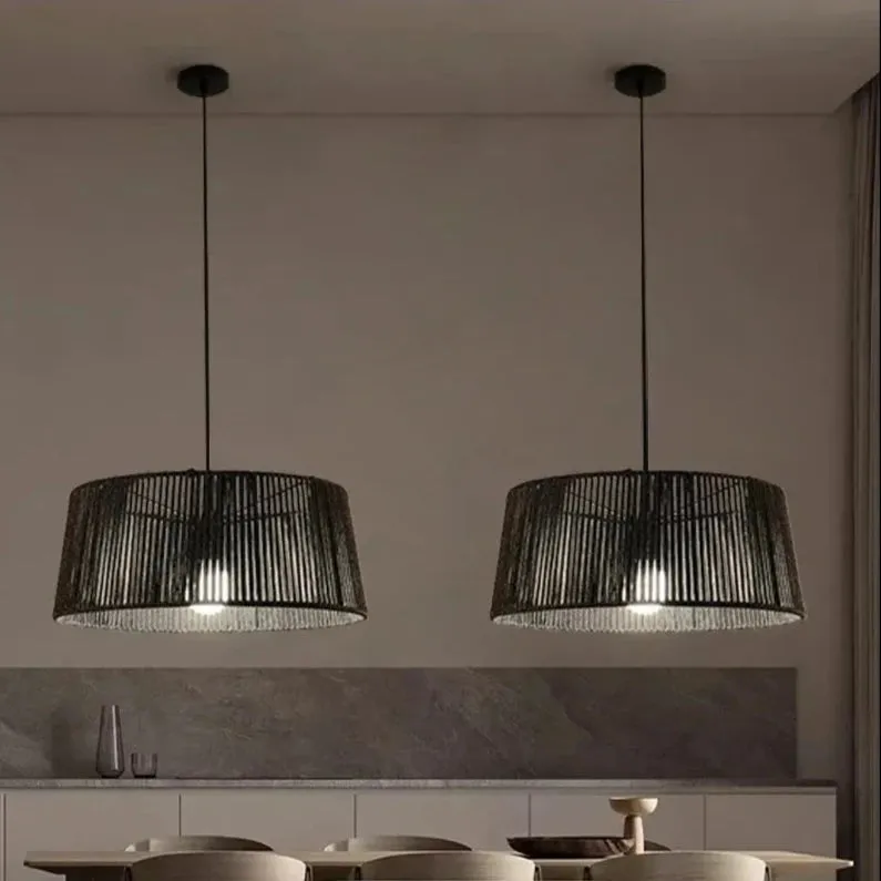Handmade Woven Pendant Lamp