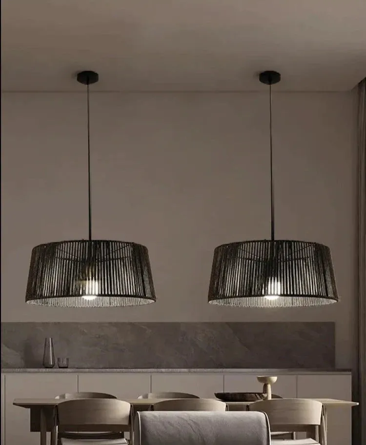 Handmade Woven Pendant Lamp