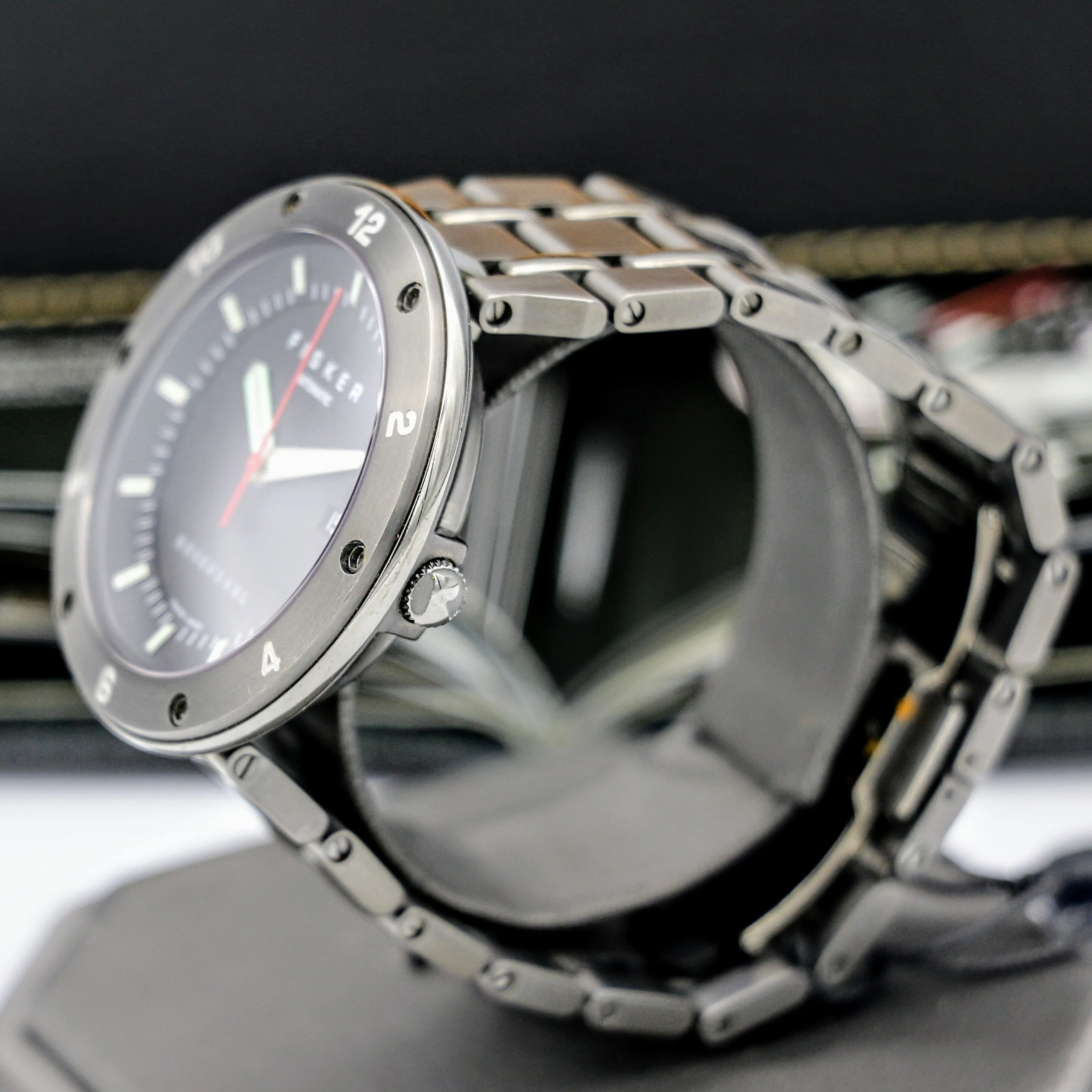 HENRIK FISKER PCH Wristwatch by Rosendahl Automatic Watch Box & Papers