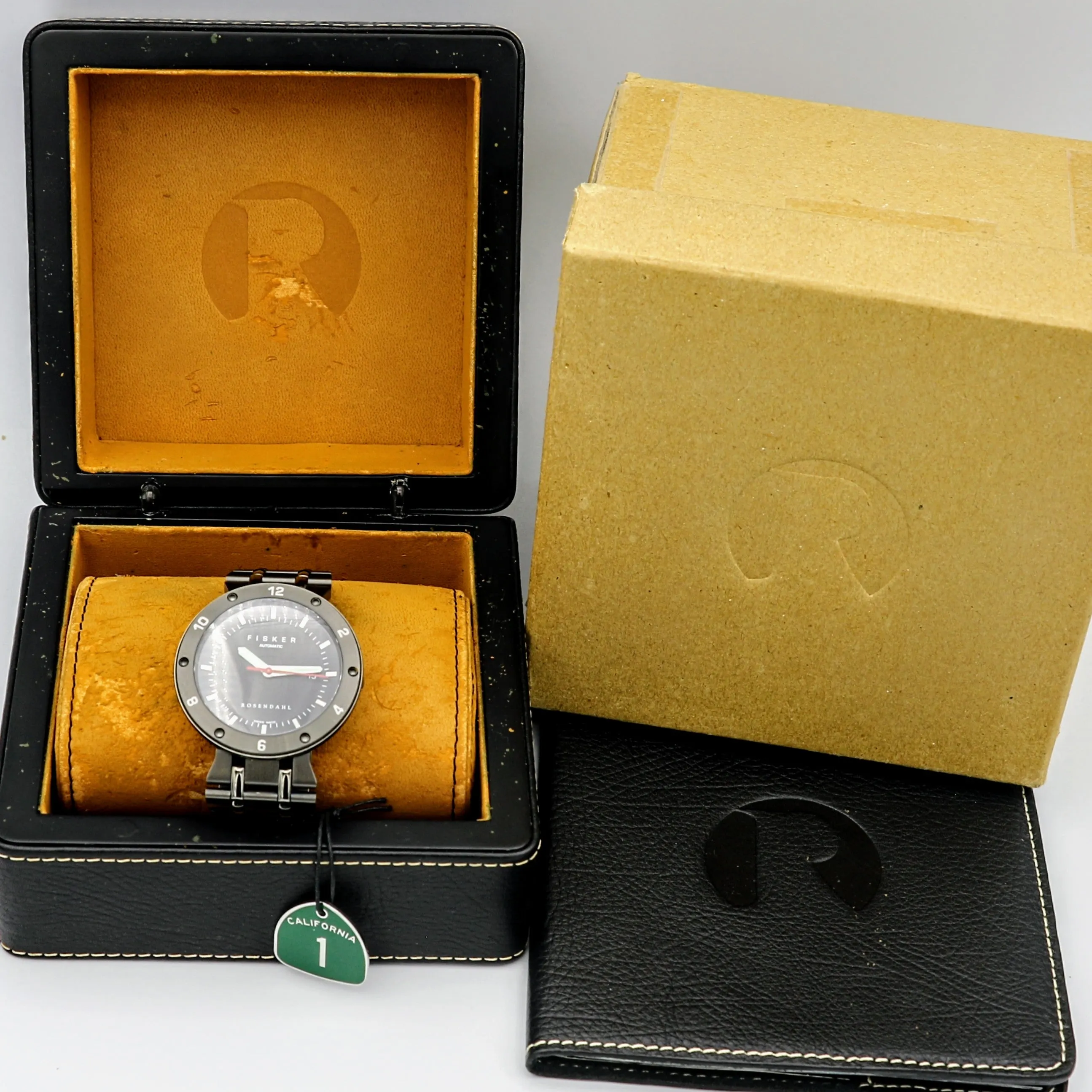 HENRIK FISKER PCH Wristwatch by Rosendahl Automatic Watch Box & Papers