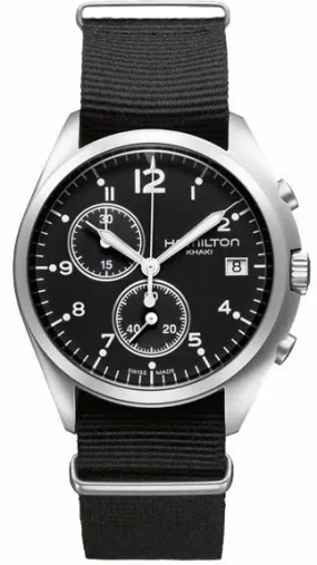 HML Watch Khaki Aviation Pilot Pioneer Chrono Quartz