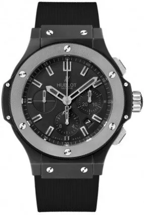 Hublot Black Dial Rubber Automatic Men's Watch 301.CK.1140.RX