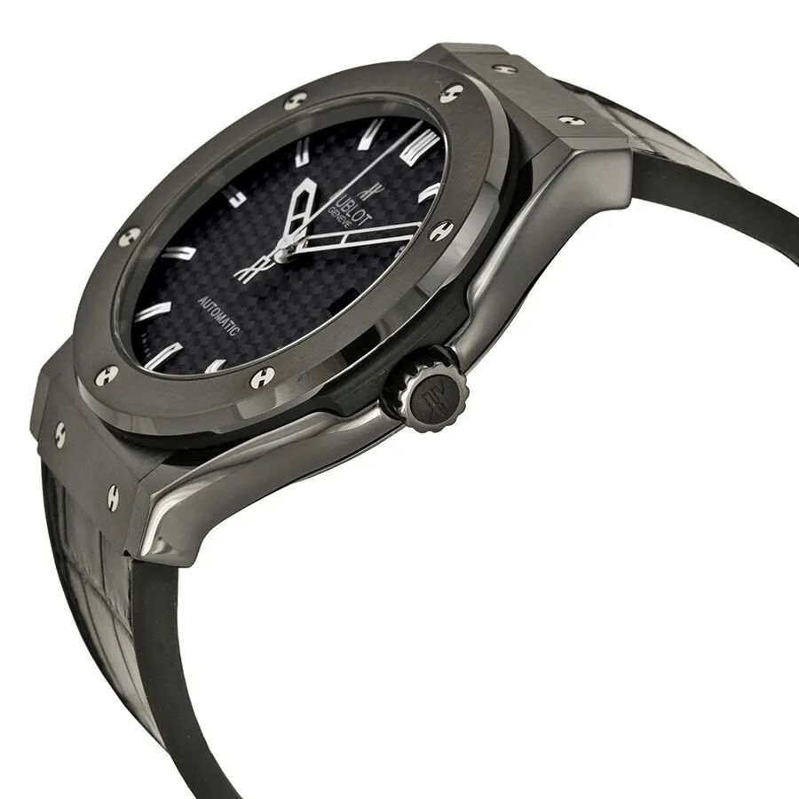 Hublot Classic Fusion Black Dial Alligator Leather Men's Watch 511.CM.1770.LR