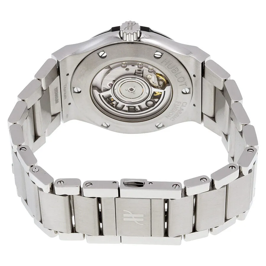Hublot Classic Fusion Black Dial Titanium Automatic Men's Watch 542.NX.1170.NX