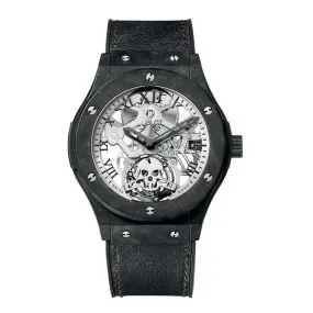 Hublot Classic Fusion Tourbillon Skull Dial Skeleton Automatic Men's Watch 505.UC.0170.VR.SKULL