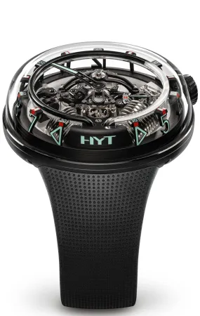 HYT Watches H2.0 Silver Black Limited Edition