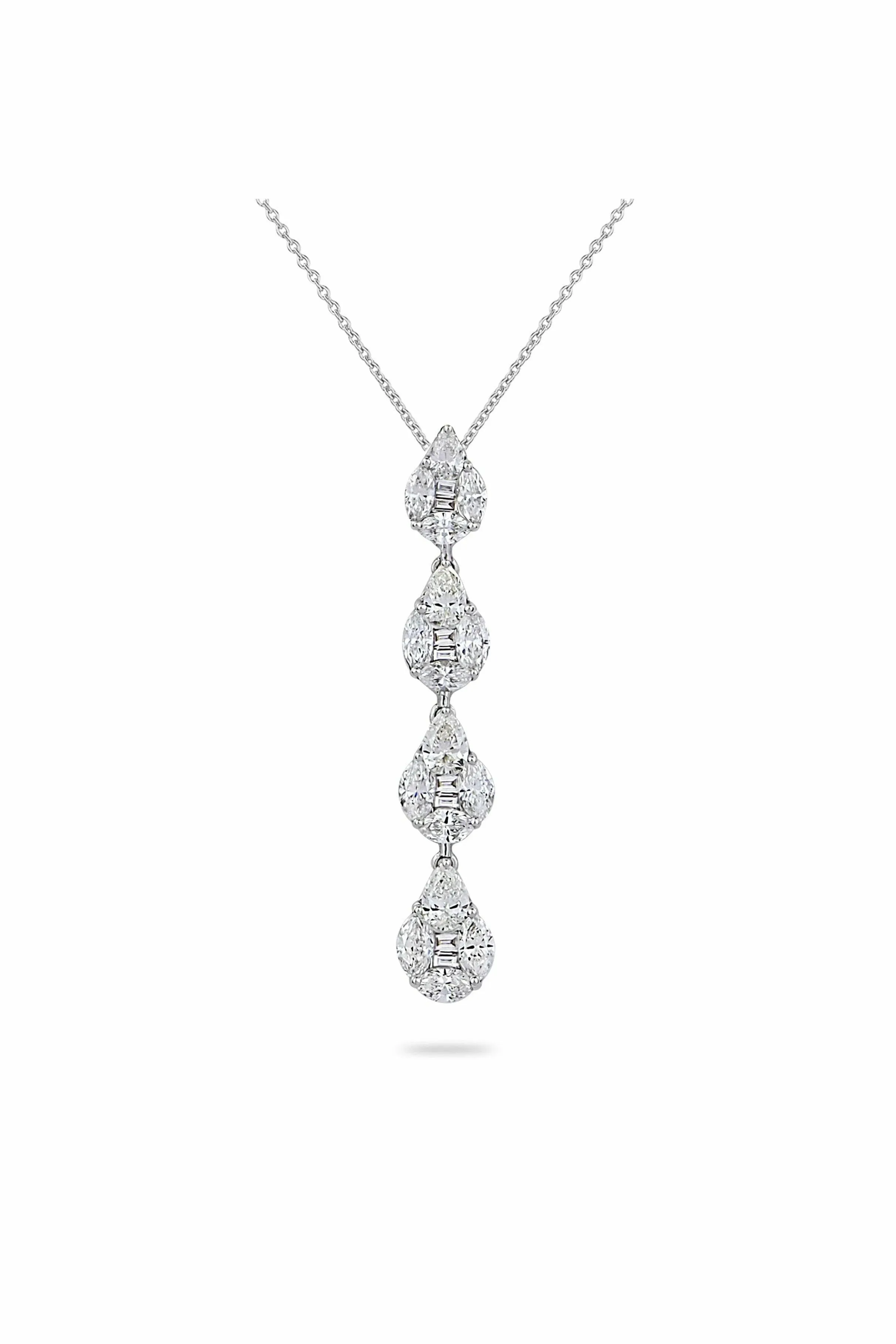 illusion pear quadruple tier