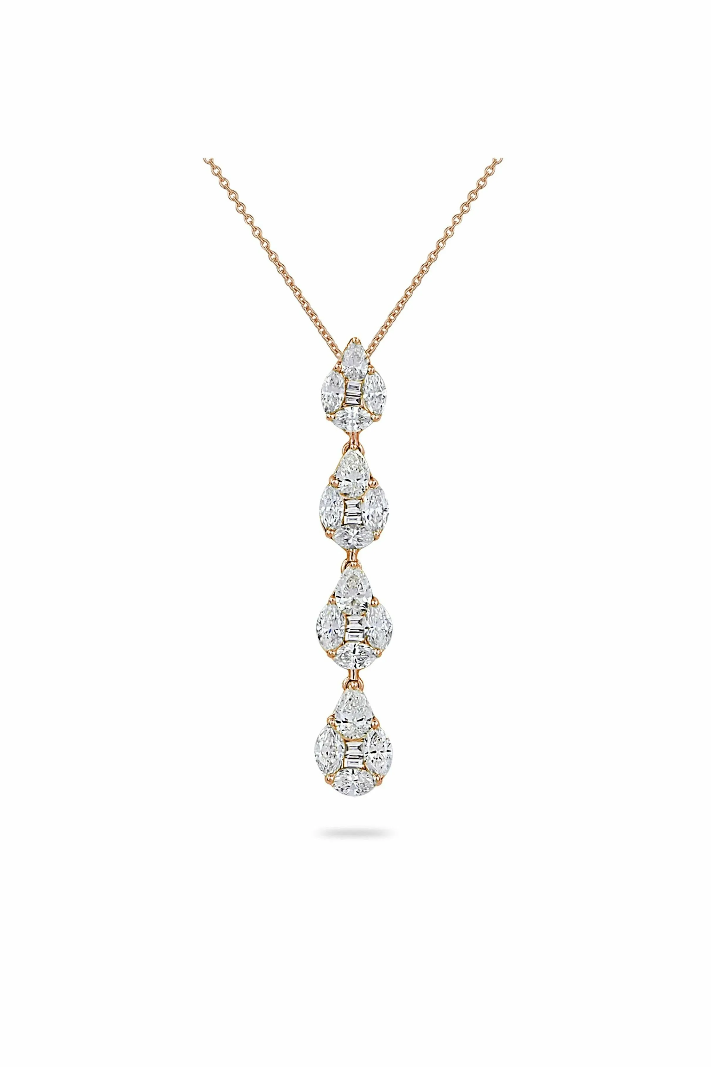 illusion pear quadruple tier