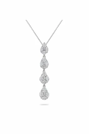 illusion pear quadruple tier