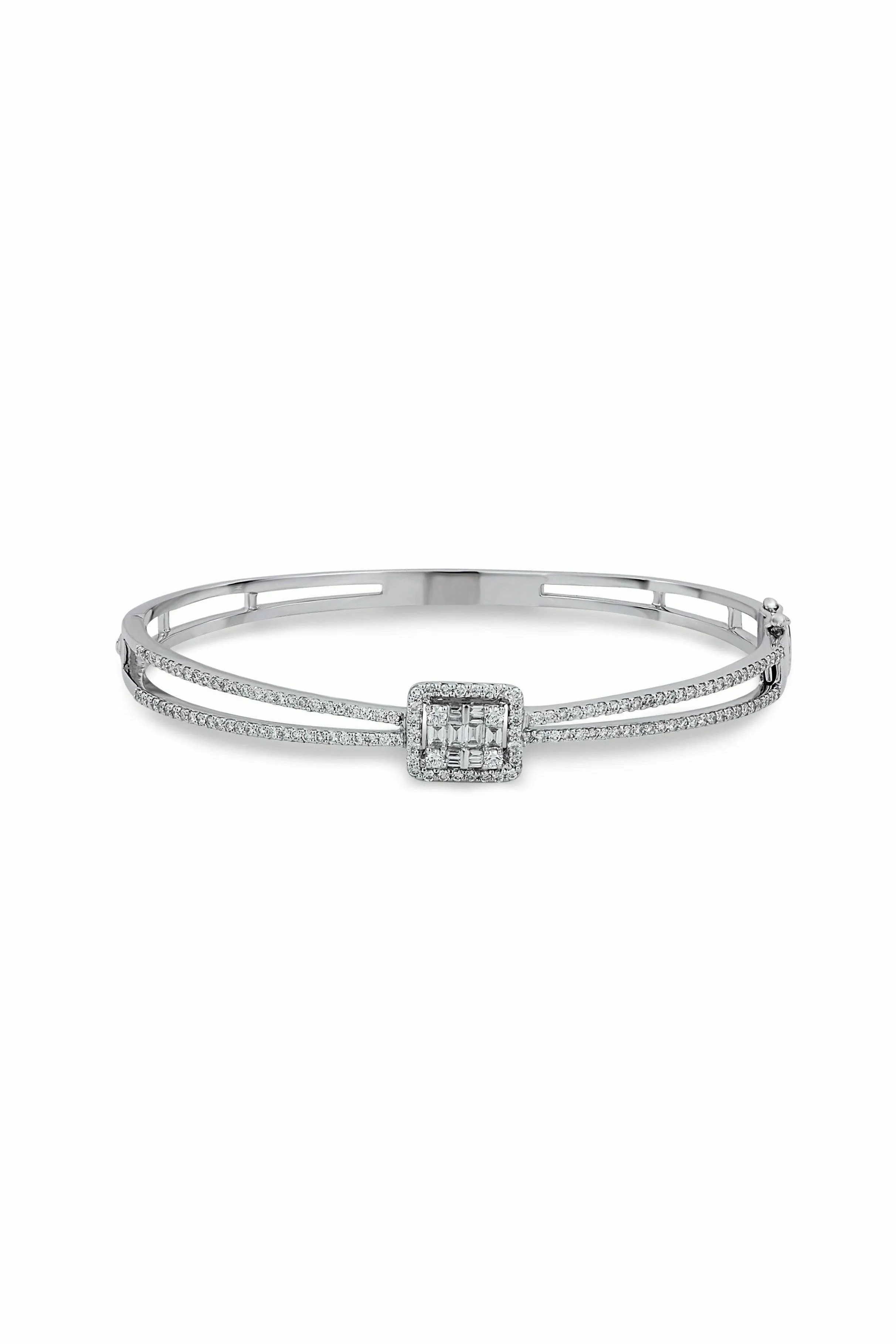 illusion square bangle