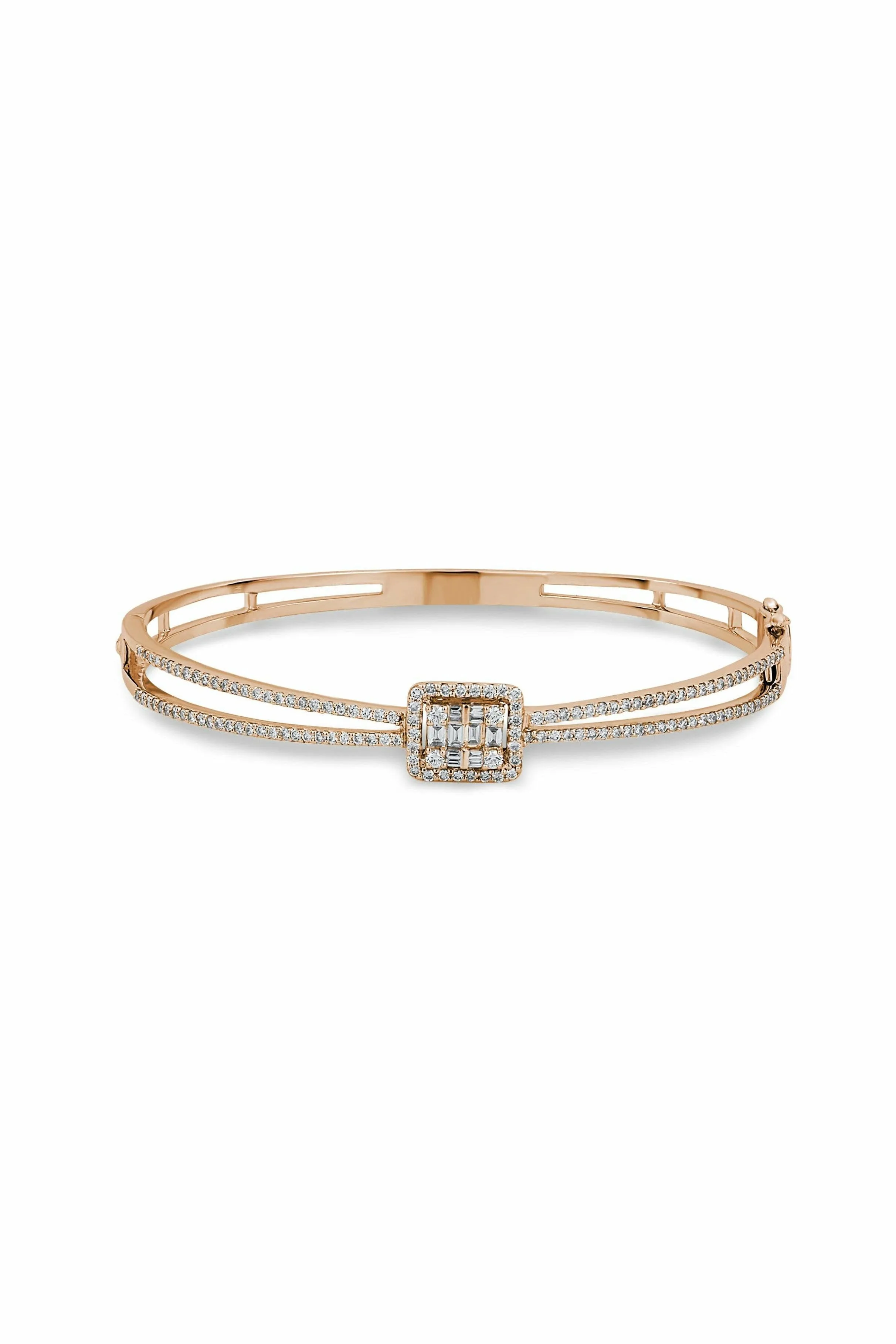 illusion square bangle