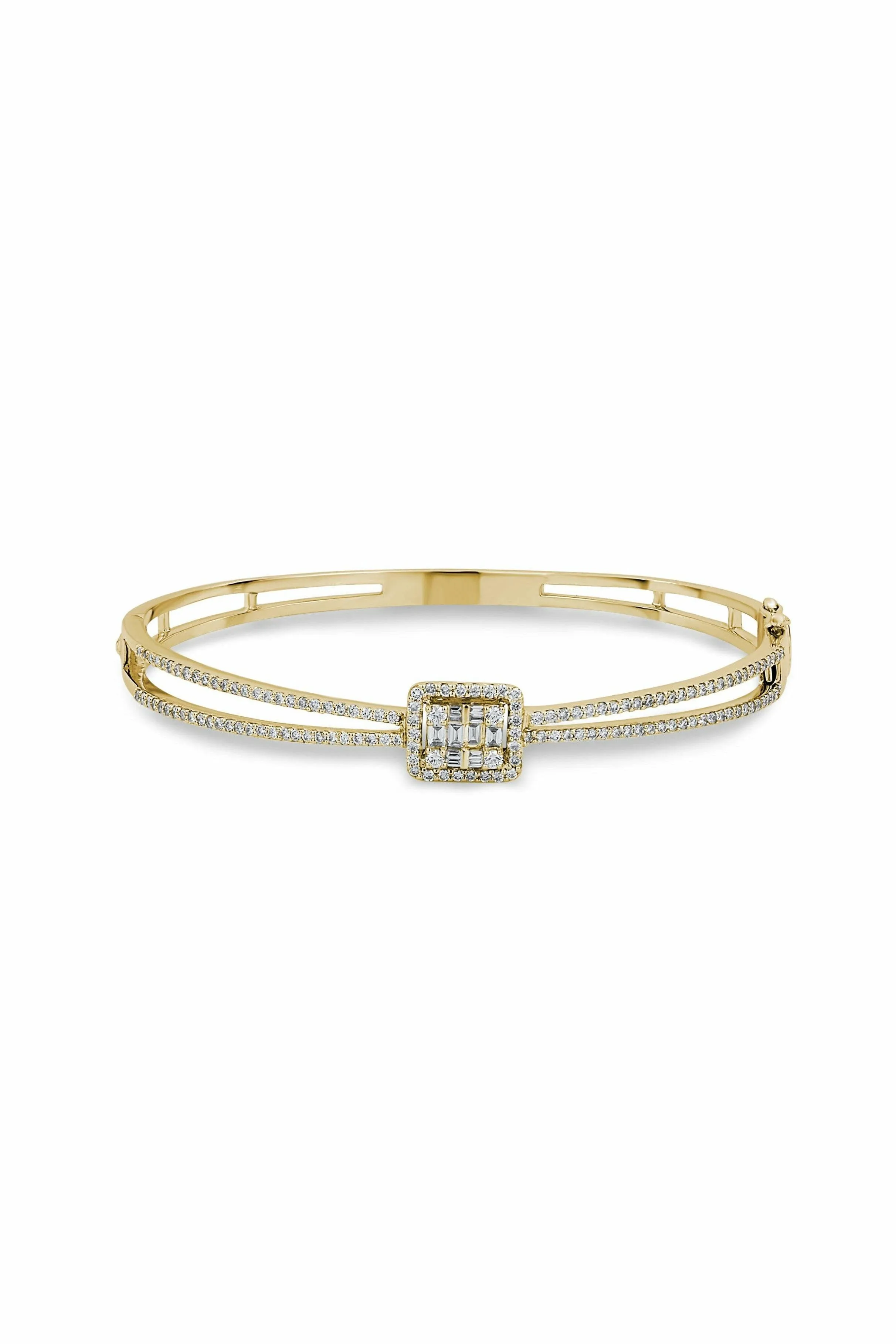 illusion square bangle