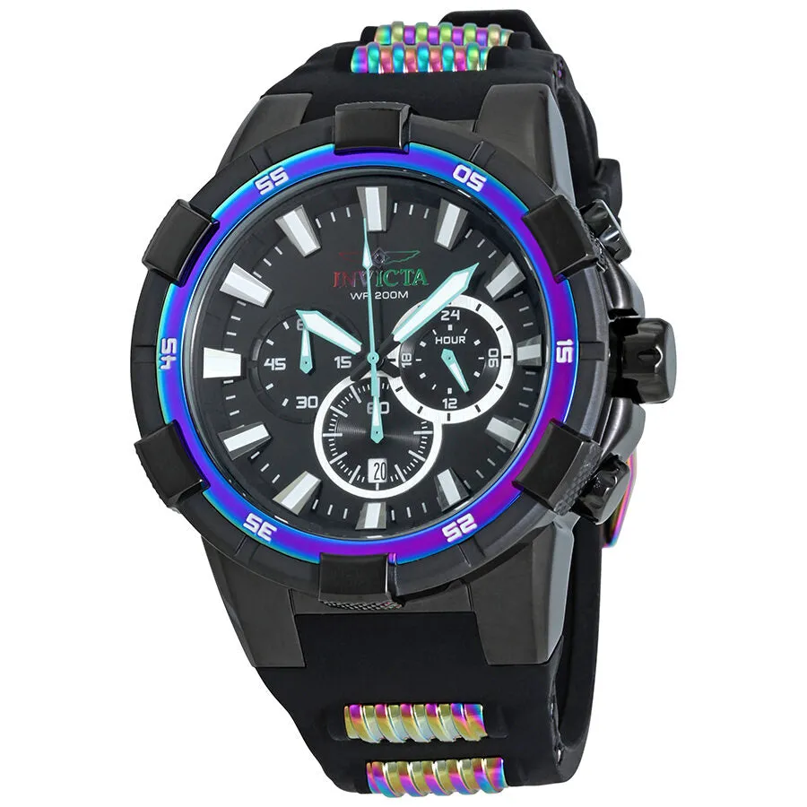 Invicta Aviator Chronograph Black Dial Men's Watch 23691