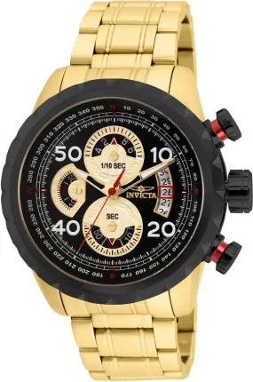 Invicta Aviator Chronograph Black Dial Men's Watch 28151